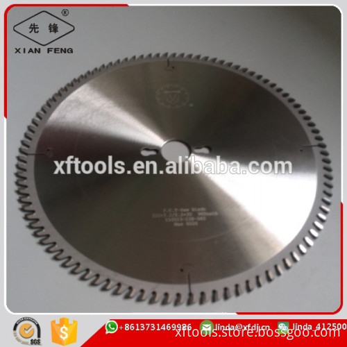 Saw blade for aluminum pvc profile cutting